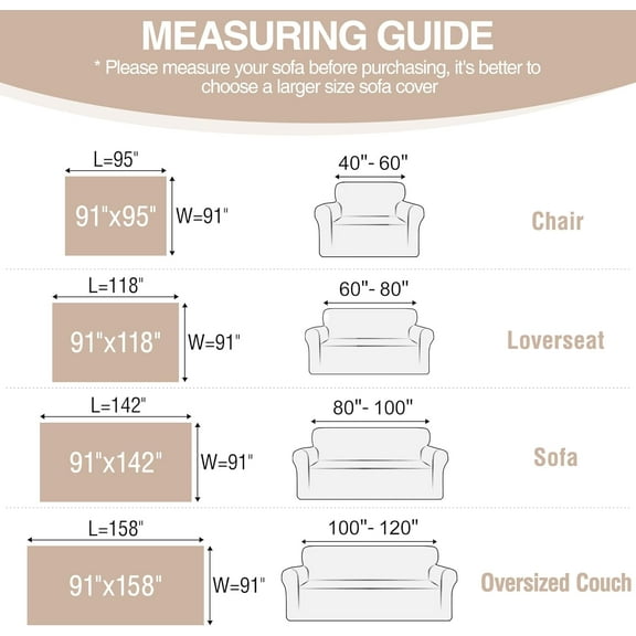 Couch Cover Chenille Sofa Covers Soft L Shaped Sectional Sofa Slipcovers with Tassel Non Slip Throw Blanket Loveseat Cover Pet Dog Washable Furniture Protector (Light Grey, 91x142 Inch)