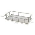 Mainstays 4 Piece Steel Satin Nickel Bath Shelves Set 15 lb Capacity
