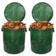 thumbnail image 1 of Heavy Duty Garden Waste Bag Reusable Industrial Fabric Leaf Sack With Handles And Lid, 1 of 5