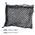 thumbnail image 2 of FONDOTIN 1Pc Black Nylon Trunk Mesh Net Car Storage Organizer Strong Cargo Net for Travel Needs, 2 of 5