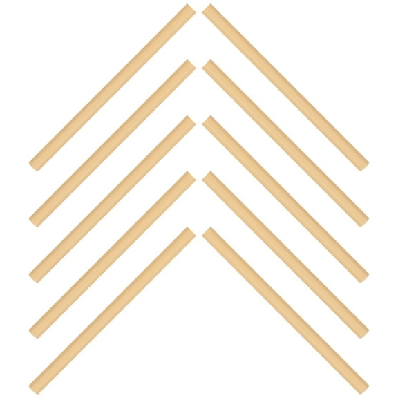 10 Pcs Bamboo Straw Straws Reusable Straws Drinking Party Drinks Straws Decor