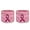 2.5" Light Pink w/ Purple Ribbon, variant on Couver Pink Breast Cancer Awareness Ribbon Embroidery Wristband(Wrist Sweatband) -1 Pair, 4" Light Pink/Bright Pink Ribbon & HFC
