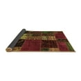 thumbnail image 2 of Ahgly Company Indoor Round Oriental Brown Modern Area Rugs, 7' Round, 2 of 4