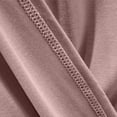 thumbnail image 3 of yillto Nightgowns for Womens Long Sleeve Loose Pajamas Womens Casual Sleepwear V Neck Nightdress, 3 of 7