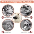 thumbnail image 4 of Anti-Bite Pet Mask, Medium-Large Breed Suit, Secure Straps + Reflective Design, Training Protection Gear, Durable Material, for Safe Handling, Non-Invasive Training Aid Akmoler Limited Stock, 4 of 9