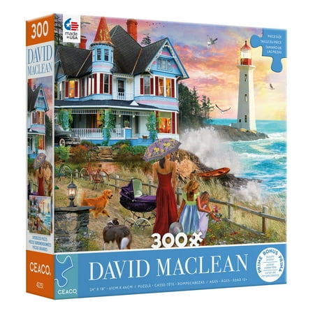 Ceaco Picking Wildflowers 300 Piece Interlocking Jigsaw Puzzle