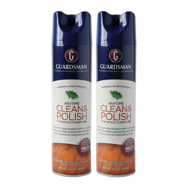 Guardsman aAnytime Clean & Polish Aerosol, 2pk