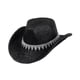 thumbnail image 2 of Accesorios para sombreros de vaquero, tocados, diseño vintage, sombrero de vaquera para festivales, cosplay. Negro, 2 of 9