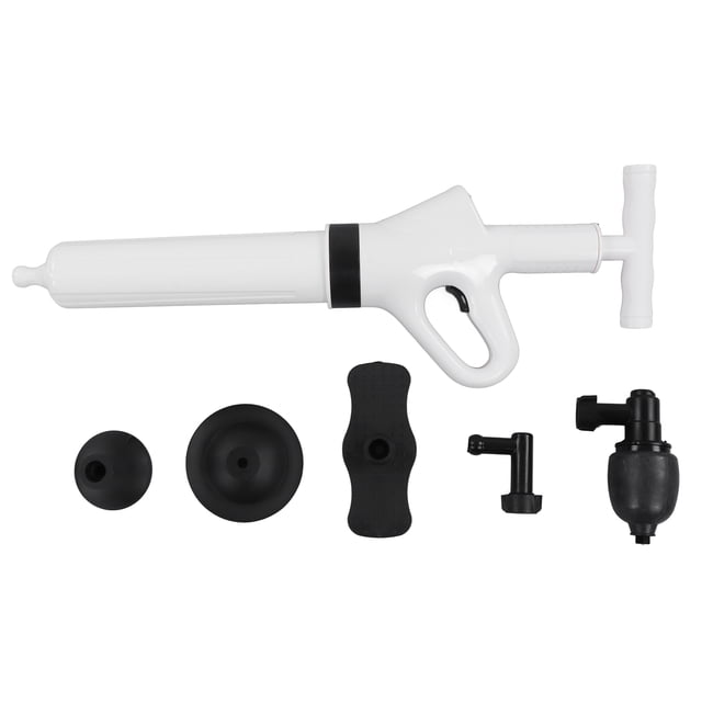 Desatascador manual de conductos, cabezal de sellado de goma, desatascador para cocina y bao ANGGREK Otros