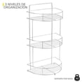 thumbnail image 2 of organizador para baño 3 niveles cromo, 2 of 4
