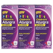 Allegra Children's Allergy Medicine 12-Hour Non-Drowsy Mixed Berry, 12 Ounces