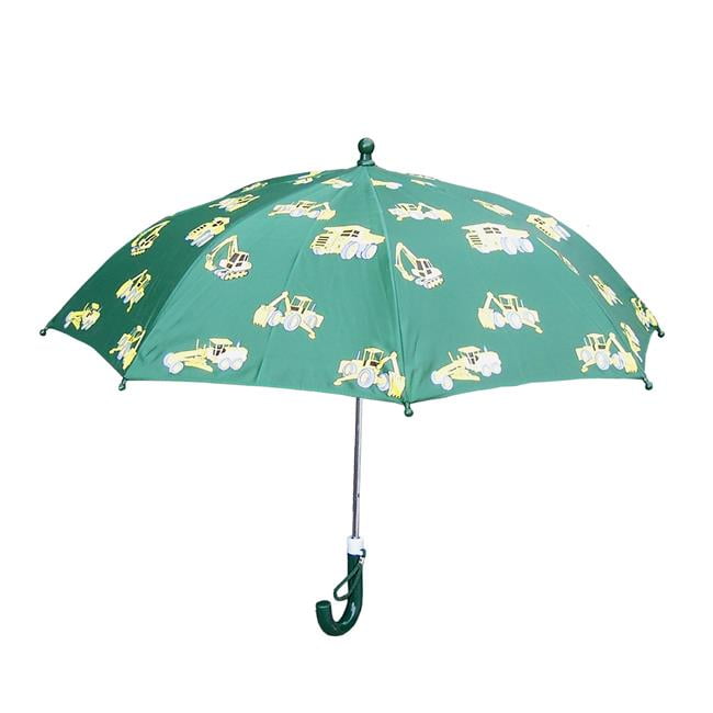 Foxfire Green Construction Boys Umbrella