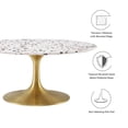 thumbnail image 4 of Lippa 36" Round Terrazzo Coffee Table, 4 of 6