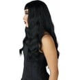 thumbnail image 2 of Trad-Goth Wavy Costume Wig With Micro Bangs, 2 of 3