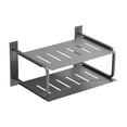 thumbnail image 4 of GROWTH TANK 2 Layers Projector Shelf Wall Mount Aluminum for Office TV Boxes Living Room Gray, 4 of 9