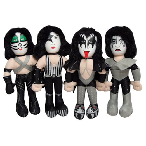 Plush KISS KISS Band Member Plush (Set of 4)