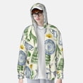 thumbnail image 2 of Kdxio Vintage Utensils Print Women Men Sun Protection UPF 50+ Jackets Zip Up Long Sleeve Hoodie Hiking Lightweight with Pockets, 2 of 7