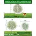 thumbnail image 3 of Large Fruit Trees Netting Zipper - 4Pcs 5X5 FT with Drawstring Bird-Proof,Durable Mesh Covers for Blueberry,Apple,Pear,Peach,Orange Trees&Tomato Plants Bug Insect Protection Cover (4, 5x5 ft), 3 of 8