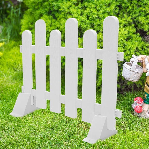 SWETRACE Mini Fence PP Provide Extra Stability Garden 5Pcs