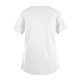 thumbnail image 3 of Camiseta rosa con cuello en V y temática de Halloween para mujer con un bonito diseño de fantasma y arcoíris, cómoda y casual, 3 of 3