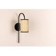 thumbnail image 2 of H520101-SBK-Mitzi-Dolores - 1 Light Wall Sconce In Modern Style-17 Inches Tall and 30 Inches Wide, 2 of 7