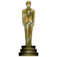 thumbnail image 1 of Stand-up de estatuilla masculina en la alfombra roja, 1 of 1