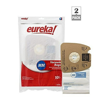 Genuine Paper Vacuum Bags - Genuine Eureka MM Vacuum Bag 60297A Style -(2 packs of 10 = 20 Bags)
