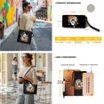 thumbnail image 2 of ZUXONGSY Ghost Pumpkin Print Bucket Crossbody Bag Set for Women Lady Lightweight Crossbody Hobo Bag with Wallet Set Large 2 Pcs Bucket Purse Set for Shopping, 2 of 4