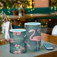 thumbnail image 3 of Yayeee Flameless Candles with Remote Flickering Battery Operated Multi Color Changing, Red Flamingo Pattern, 3 of 7