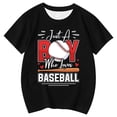 thumbnail image 4 of JTieacloth T-Shirt Assorti à Imprimé Graphique Familial pour Filles, Confortable, Coupe Ample, Décontracté, Manches Courtes, Col Rond, T-Shirt Décontracté pour Garçons, Tailles 3-4 Ans, 4 of 4
