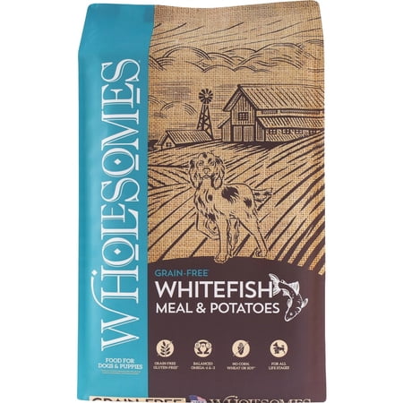 ADMC Wholesomes Grain-Free Whitefish Meal & Potato Dry Dog Food - Pack of 2