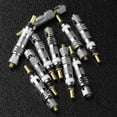 thumbnail image 1 of 10PCS/Set Metal Copper Detachable Presta Valve Core Bicycle Road Bike Valve Core French Air Pump Valve, 1 of 5