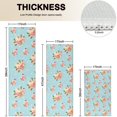 thumbnail image 4 of Pioneer Flower Floral Print Pattern Kitchen Rugs Sets Of 3,Kitchen Runner Rugs Non Skid Washable,Decorative Kitchen Floor Mats for Kitchen,Sink,Laundry,17"x30"+ 17"x47" + 17"x59", 4 of 6