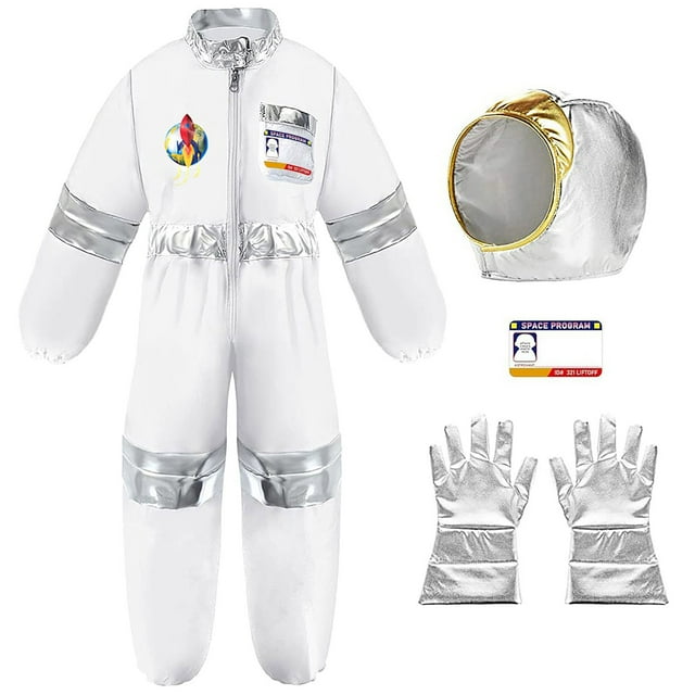 Ensemble de Tenue d'Astronaute pour Garçons, Tenue Spatiale pour Enfants, Déguisement de Fête