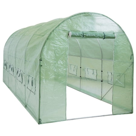 Best Choice Products 15' x 7' x 7' Portable Walk-In Greenhouse (Best Greenhouse For Winter)