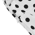 thumbnail image 7 of YYDGH Women 50s 60s Vintage Dress Sleeveless Lapel Cocktail A Line Swing Dress 1950s Polka Dot Audrey Rockabilly Prom Party Dresses White M, 7 of 7
