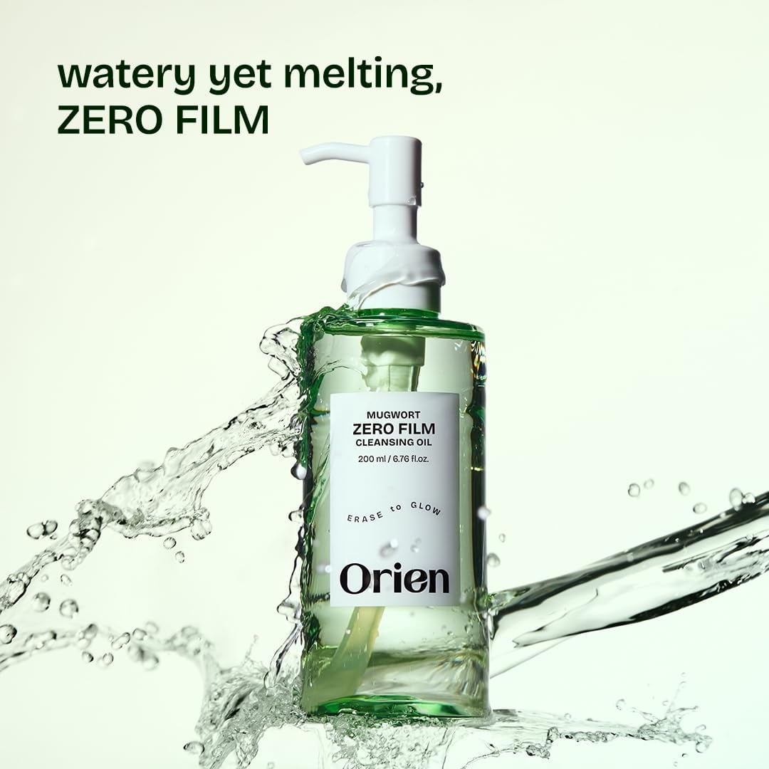 Orien Mugwort Zero Film Cleansing Oil - 6.76 fl.oz. (Pack of