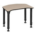thumbnail image 5 of Ferris 26" x 24" Height Adjustable Student Desk- Beige, 5 of 6
