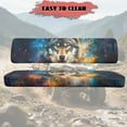 thumbnail image 4 of Binienty Galaxy Wolf UTV Dog Seat Covers Compatible With Kawasaki Mule 300 3010 3020 4000 4010 2001-2023 2025 Breathable Non-Slip UTV Seat Protector for Mule 4000, Outdoor Accessories, 4 of 7