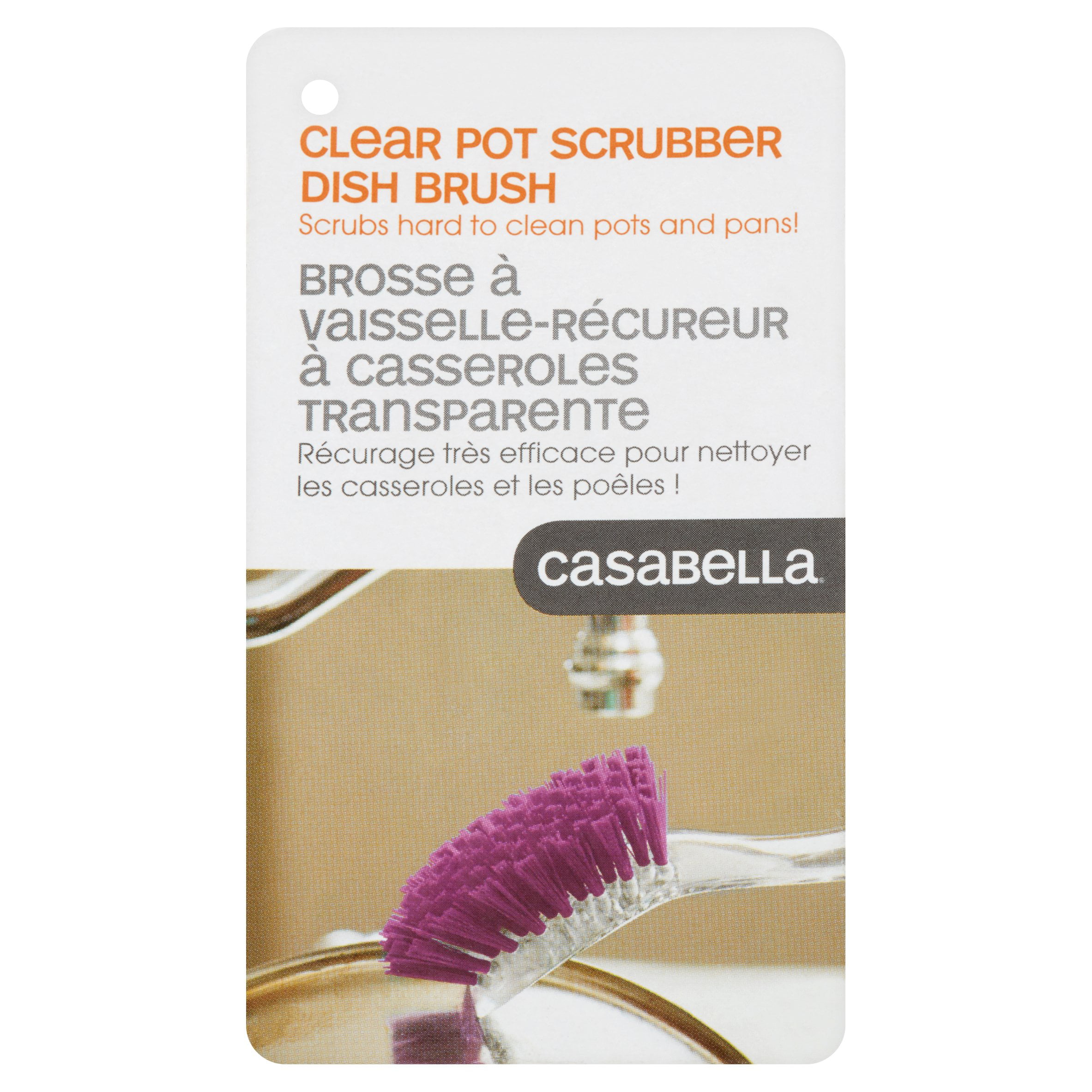 Casabella Angled Scrub Brush, Assorted - 1 count