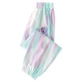 thumbnail image 2 of Odeerbi 4-14 Años Niños Niñas Seda Hielo Pantalones de Chándal Gradiente Workout Athletic Sports Jogger Pantalones Cropped Pantalones Verano Transpirable Loose Joggers, 2 of 9