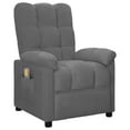 thumbnail image 6 of vidaXL Massage Recliner Electric Massaging Recliner Chair for Elderly Fabric, 6 of 84