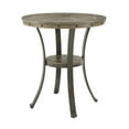 thumbnail image 3 of Powell Franklin Pub Table, Pewter, 3 of 16