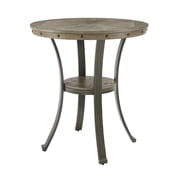 Powell Franklin Pub Table, Pewter