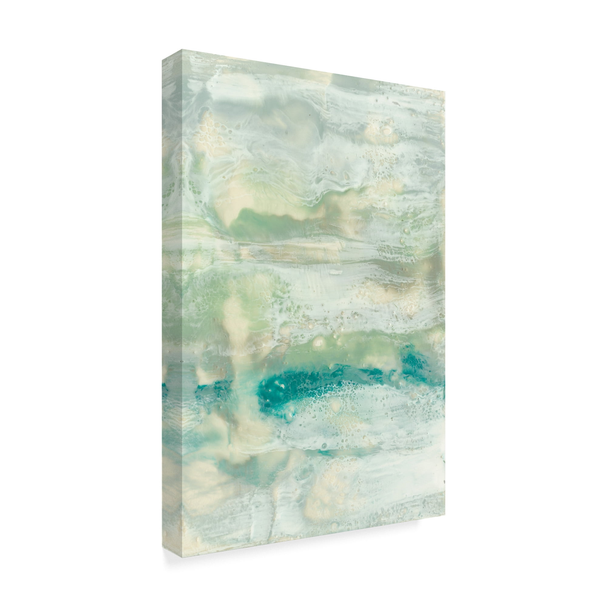 Trademark Fine Art 'Serene Seafoam II' Canvas Art by Jennifer Goldberger