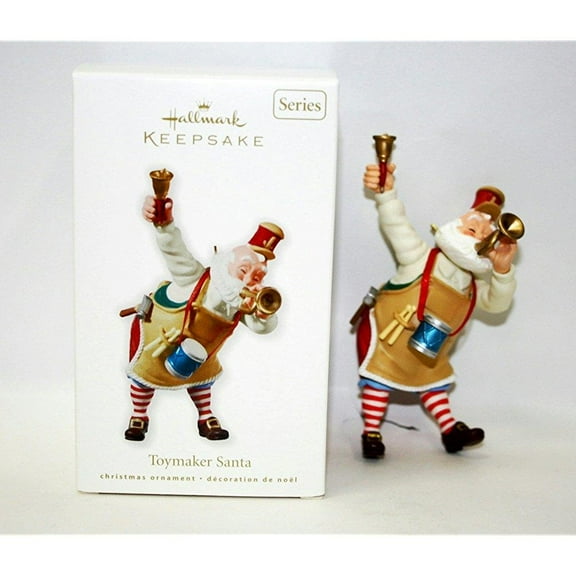 Hallmark Keepsake Ornament Toymaker Santa 11th in the Series 2010