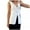 White, variant on Dpytoraw Women's Long Linen Vest Summer Casual Sleeveless