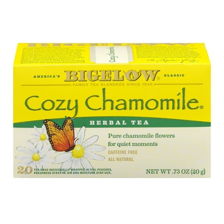 Bigelow Herbal Tea Bags Cozy Chamomile - 20 CT