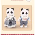 thumbnail image 1 of Simulation Forest Rabbit Family DIY Playset Mini Rabbit Bear Figure Toy Dolls Kids Gifts, 1 of 1