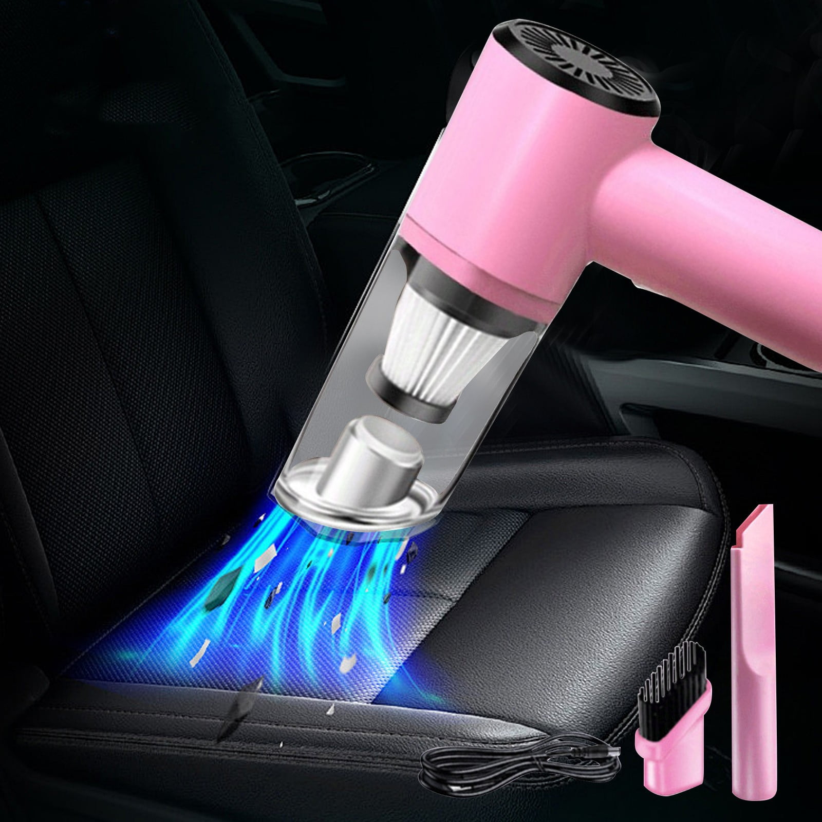 Under 40 Dollars! YZEGDCH Cordless Vacuum Cleaner for Home Performance Pet Bagless Vacuum Cleaner Vacuum Cleaners for Home/Pet Hair/Carpets/Floors/Sofa
